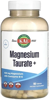 Магній таурат KAL Magnesium Taurate 400mg 180 таблеток