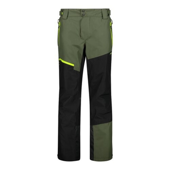 Штаны CMP Men's 3-layer Unlimitech Pants with Padding Olive/Black XL (1097-32W4007-E319 52)