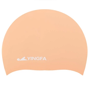 Шапочка для плавания силиконовая для взрослых Yingfa Classic 0081-1 Orange