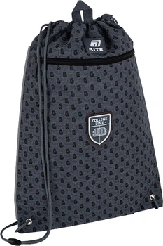 Сумка для обуви Kite College Line Boy 46х33 см Серая (K25-601M-2)