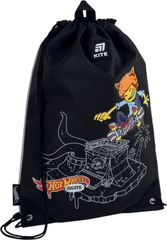 Сумка для взуття Kite Hot Wheels 46x33 см Чорна (HW25-600M-2)
