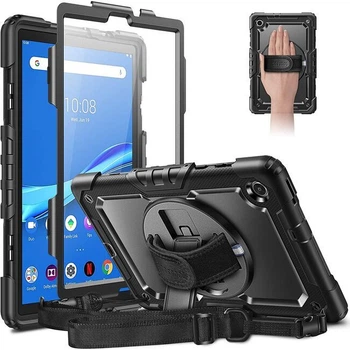 Чохол Rugged 3 Layers броньований протиударний з захистом Lenovo Tab M10 HD 2nd gen 10.1 Tb-X306 Чорний