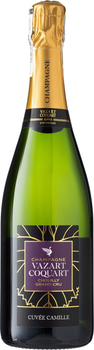 Шампанське Champagne Vazart-Coquart Cuvee Camille білий брют 0.75 л 12.3% (3760297250010)
