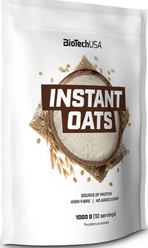 Харчова добавка Вівсянка BioTech Instant Oats 1 кг unflavoured