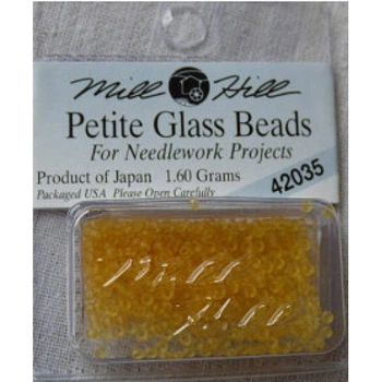 Бісер для вишивки Mill Hill Glass Seed Petite Beads Матова кукурудза (42035)