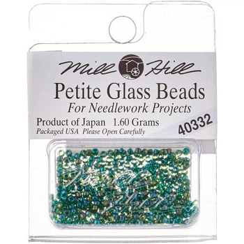 Бісер для вишивки Mill Hill Glass Seed Petite Beads Смарагд (40332)