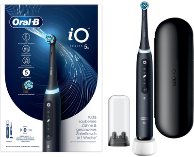 Электрическая зубная щетка Oral-B iO 5N Черная + TC (4210201415107)