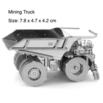 3D металевий пазл Mining Truck