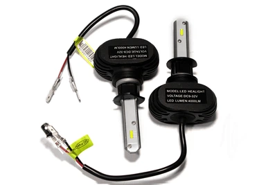 Комплект світлодіодних ламп HeadLight S1 H3 6500K 8000lm з радіатором 12-24V