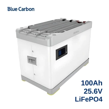 Аккумулятор LiFePO4 Blue Carbon 25.6V 100Ah PowerBattery (XBLFSD2410AW 3152) Белый