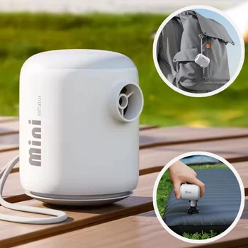 Насос портативний Baseus PocketGo Portable Air Pump White