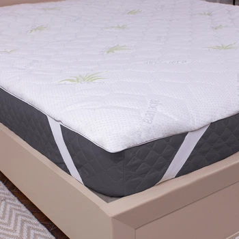 Наматрасник MirSon №1005 Alberto Eco Seasons Aloe Vera 200х220 см (2200001491823)