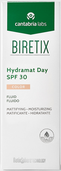 Флюїд для обличчя Cantabria Labs Endocare Biretix Hydramat Spf 30 Color зволожувальний 50 мл (8436574364477)