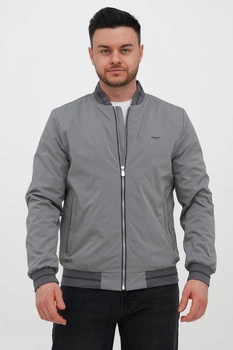 Бомбер Trend Collection 25-25 сірий (GREY) 3XL