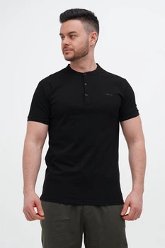 Футболка стойка Trend Collection 618 черный (BLACK) S
