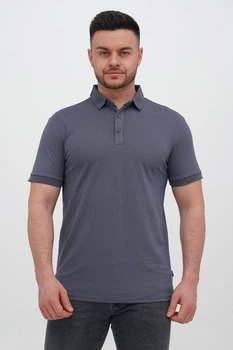Футболка поло Trend Collection 2669 Темно-сірий (D.Грей, кільк.74) XL