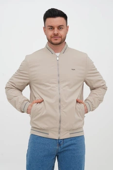 Бомбер Trend Collection 25-25 бежевий (OFF WHITE) L