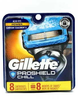 Картриджи для станка Gillette ProGlide Chill ментоловая свежесть (8 шт)