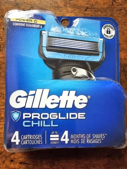 Сменные лезвия Gillette ProGlide Chill с охлаждающим эффектом (4 шт)