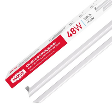 Светильник светодиодный рамка MAXUS LED FRAME LIGHT 595x595 48W 5000K