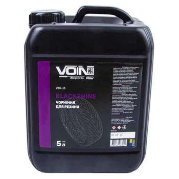 Чернитель для резины Voin BlackShine без запаха 5л VBS-15