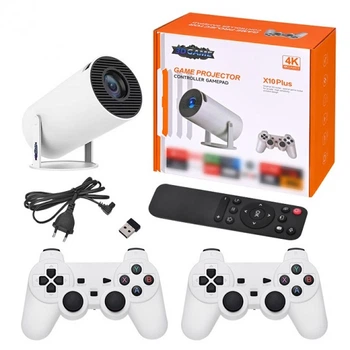 Игровая консоль проектор Game Projector Х10 Plus Android 1280x720 150 ANSI