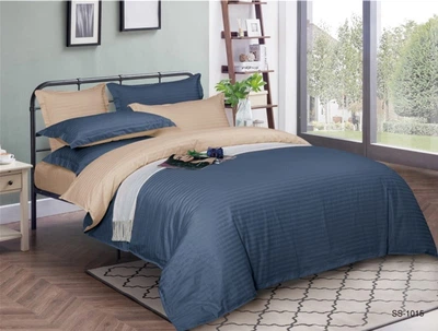 Комплект постельного белья MirSon Satin&nbsp;Stripe 30-0020&nbsp;+ 30-0004&nbsp;Danelli 143х210 Полуторный (2200005264867)