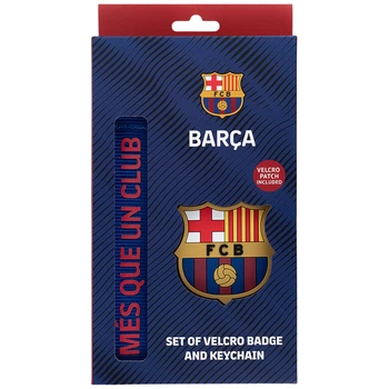 Бейдж KITE, 2 шт., FC Barcelona, на липучке и подвеске, (BC25-3010)