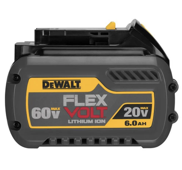 Акумуляторна батарея DEWALT DCB606 6Ah 20V/60V MAX* FLEXVOLT