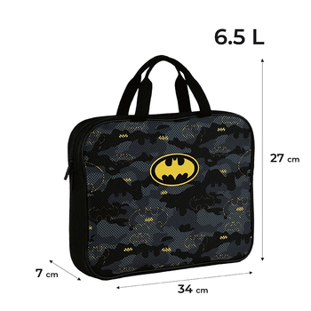 Шкільна текстильна сумка Kite DC Comics Batman DC24-589, 1 відділення, A4