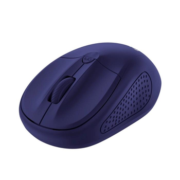 Компьютерная мышь Trust Primo, USB (2.4 GHz), оптическая, 1000/1600 dpi, 4 кнопки, гнездо для хранения приемника USB, 2xAAA, Matte Dark Blue