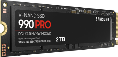 Твердотільний диск M.2 2TB Samsung 990 PRO (M.2 2280, NVMe 2.0, PCIe 4.0 x4, 7450 /6900MB/s)