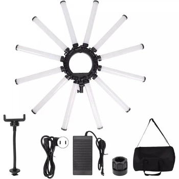 Профессиональная лампа видеосвет Veron LED видео 12 Arms 180W 1152 pcs light 2.1 m тринога в комплекте
