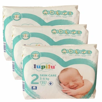 Підгузки Lupilu Skin Care 2 Mini (3-6 кг), 105 шт