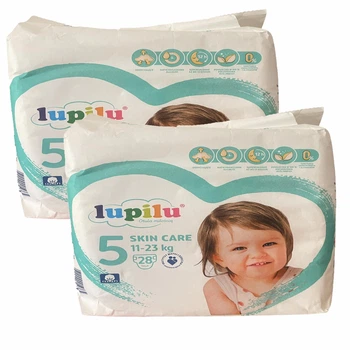 Підгузки Lupilu Skin Care 5 Junior (11-23 кг), 56 шт