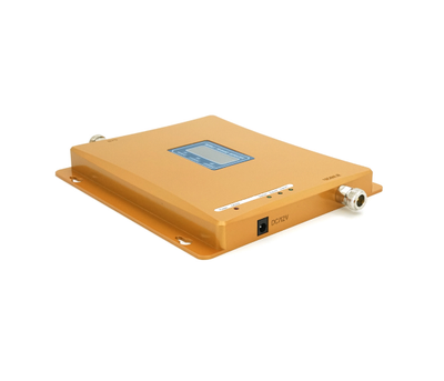 Підсилювач GSM306-3G-4G 900 - 1800 - 2100МГц. Підсилювач тридіапазонний (1000-2000м.кв). Gold