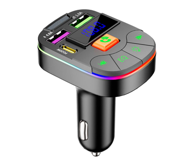 FM-модулятор Q19 з еквалайзером, 3.1A, USB, TF, 55.5х41.5х37.5