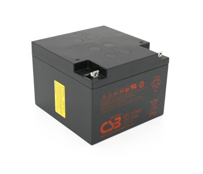 Акумуляторна батарея CSB GPL12260, 12V 26Ah (166х175х125 мм), Q2 - 72 (В&aposЄТНАМ)