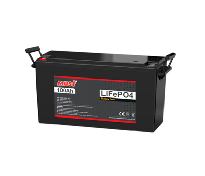 Акумуляторна батарея Must LiFePO4 12,8V 100Ah (339 x 185 x 218), 12kg