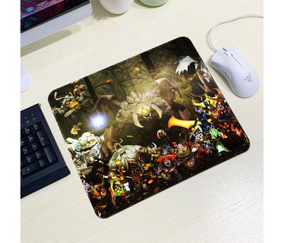 Килимок 240*220 тканинний DOTA2 Attack of the Titans, товщина 2 мм, OEM