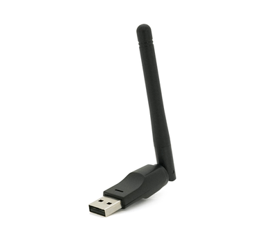 USB Wi-Fi антена для Т2, 150Mbps, 2.4 GHz, Black, Blister