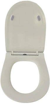 Сидіння - кришка для унітазу EUR TS-3575 біле Soft Close дюропласт