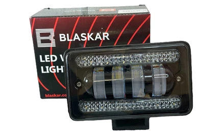 Фара LED Прямоугольная 400W 6000K (4 диодов+ходовые огни) (15СМ Х 10СМ Х 6СМ)