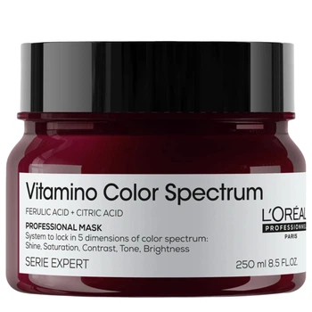 Маска L'OREAL Vitamino Color Spectrum для блиску та збереження кольору фарбованого волосся (рефіл) 250 мл