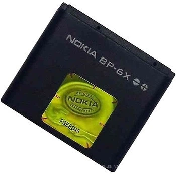 Аккумулятор BL-5X, BP-6X, BP-5X для Nokia 8800 Sirocco RM-13,Nokia 8801 RM-33, Nokia 8800 Original