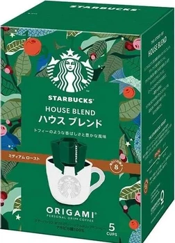Капельный кофе Starbucks Origami Personal Drip Coffee House Blend 5 х 8.4г