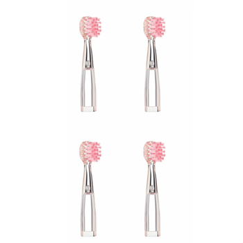 Насадки для дитячої зубної щітки Medica+ Kidsbrush 2.0 pink (4 шт )