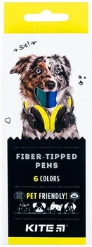 Набор фломастеров Kite Dogs 6 цветов (K22-446)