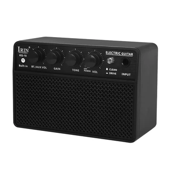 Комбоусилитель портативный для электрогитары IRIN KG-10, Bluetooth, 10 ватт