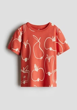 Футболка терракотовая Яблоко H&M 98-104см (400010474)
